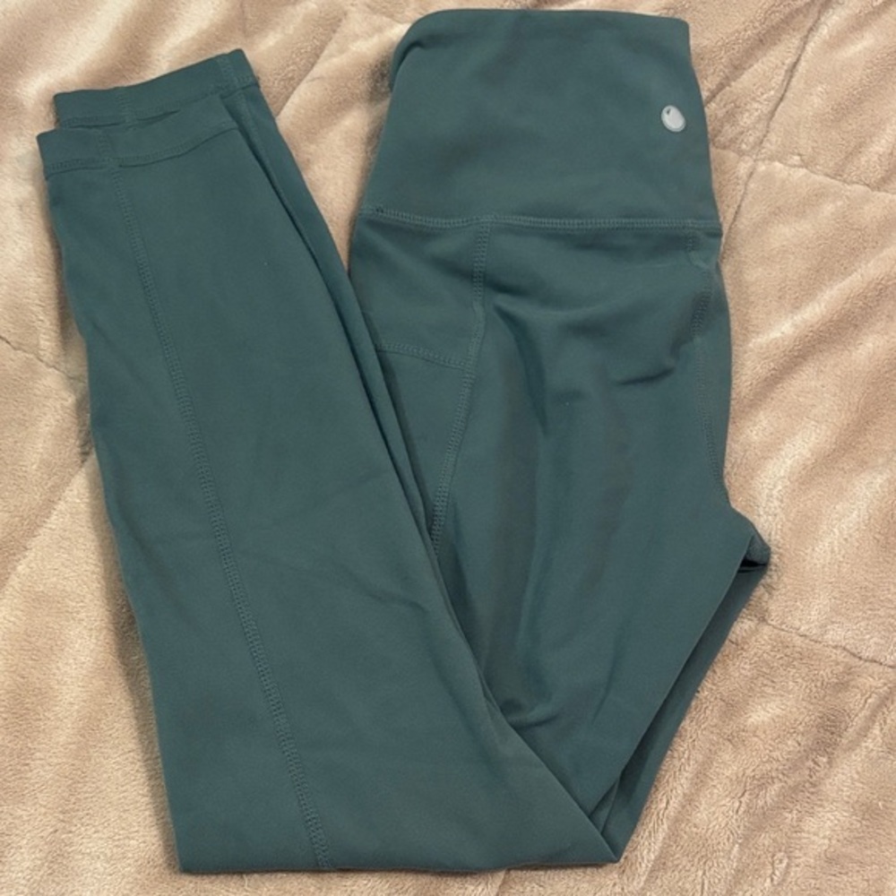 Yogalicious Deep Teal Leggings - Picture 1 of 3